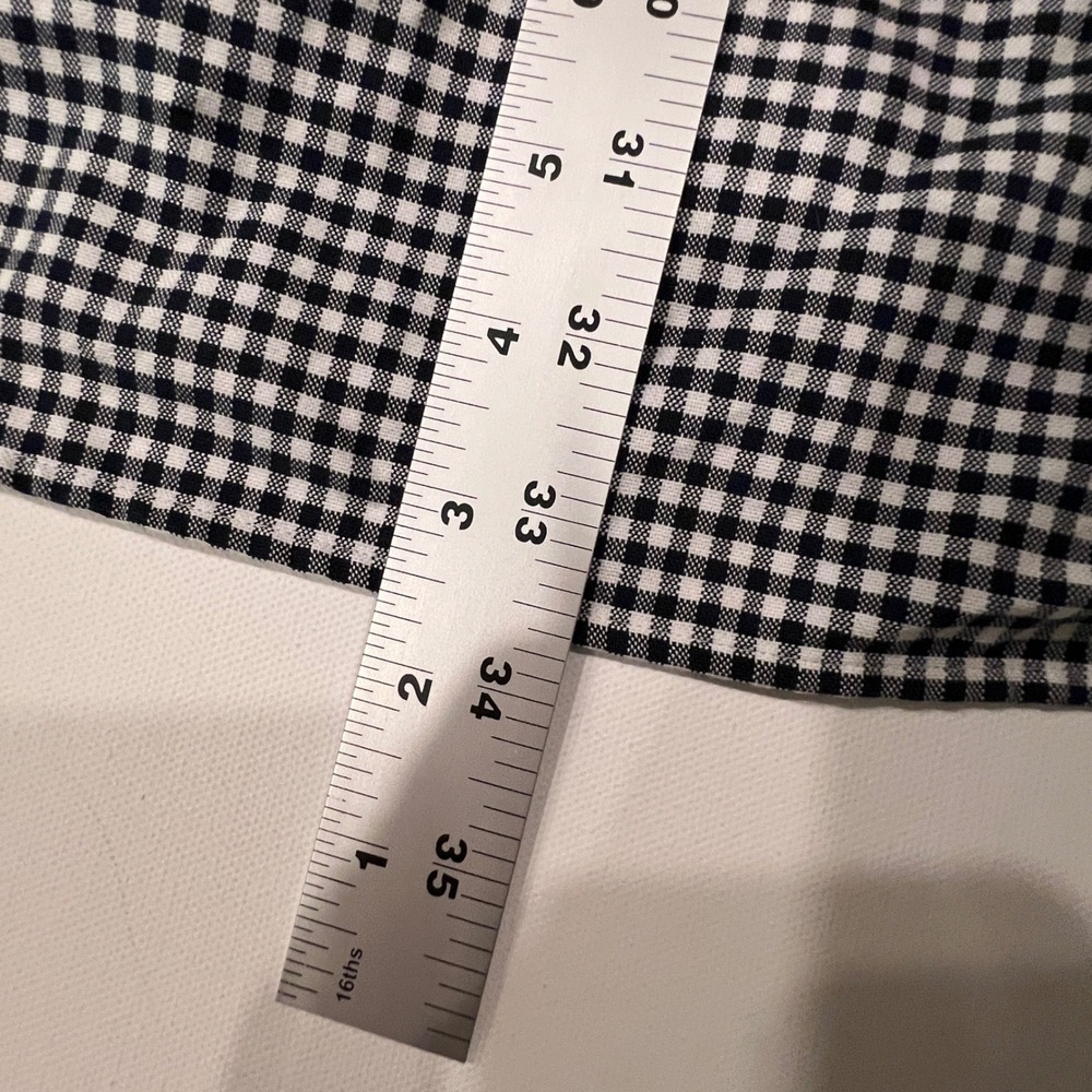 Polo Ralph Lauren Mens XL Classic Fit Black White Gingham Button Down Shirt - Picture 7 of 7